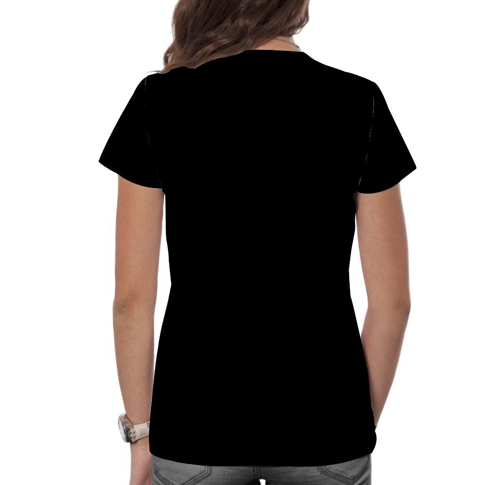 BYOB Print V-neck T-Shirt Sublimated
