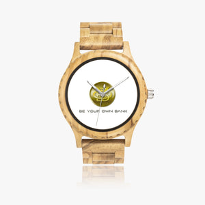 Italian Olive Lumber Wooden Watch