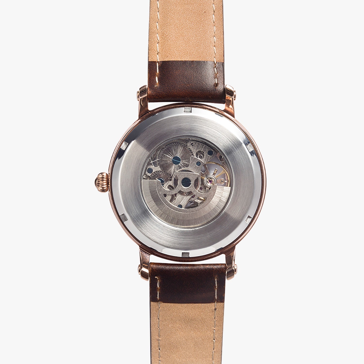 46mm Unisex Automatic Watch (Rose Gold)